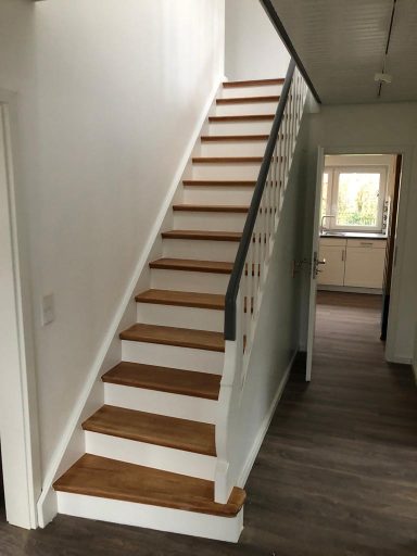 Restaurierte Treppe von unten