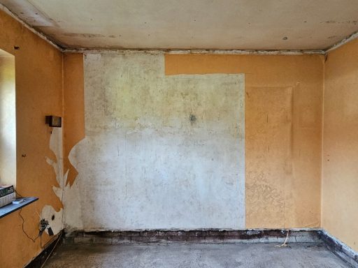 Wand zwischen Esszimmer und Garten