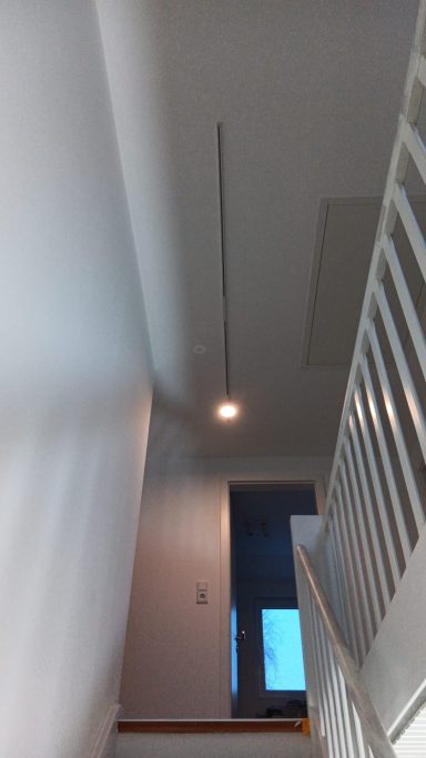 Lichtschiene im Treppenhaus OG