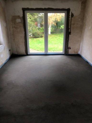Estrich im Wohn- / Esszimmer