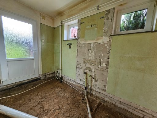 Hauswirtschaftsraum nach Rückbau