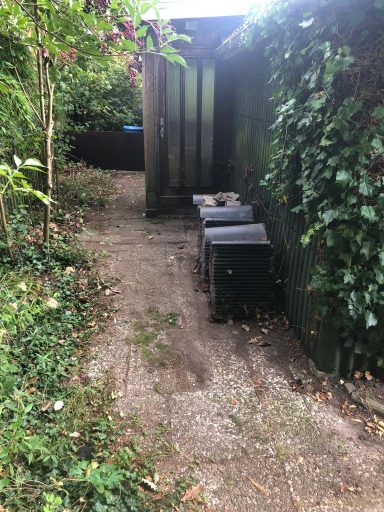 Rückbau Abstellkammer am Atelier abgeschlossen