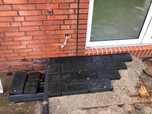 Erster Entwurf für die neue Terrasse